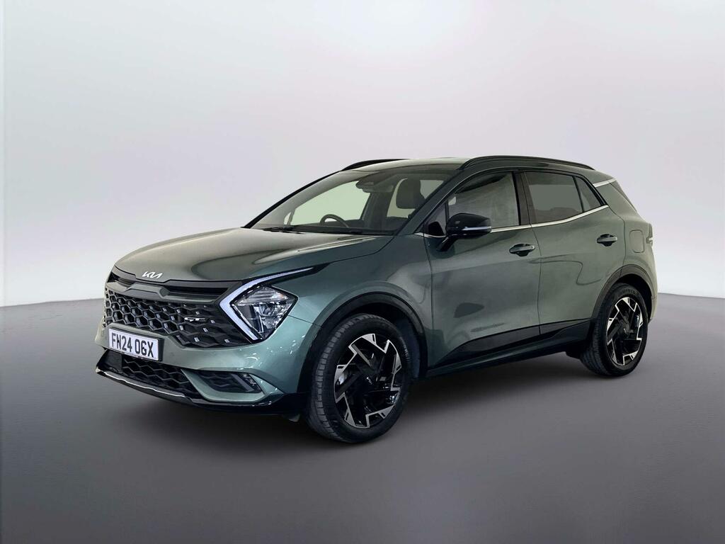 Kia Sportage 1.6 T-gdi 13.8Kwh Gt-line Suv Plug-in H FN24OGX Green #4