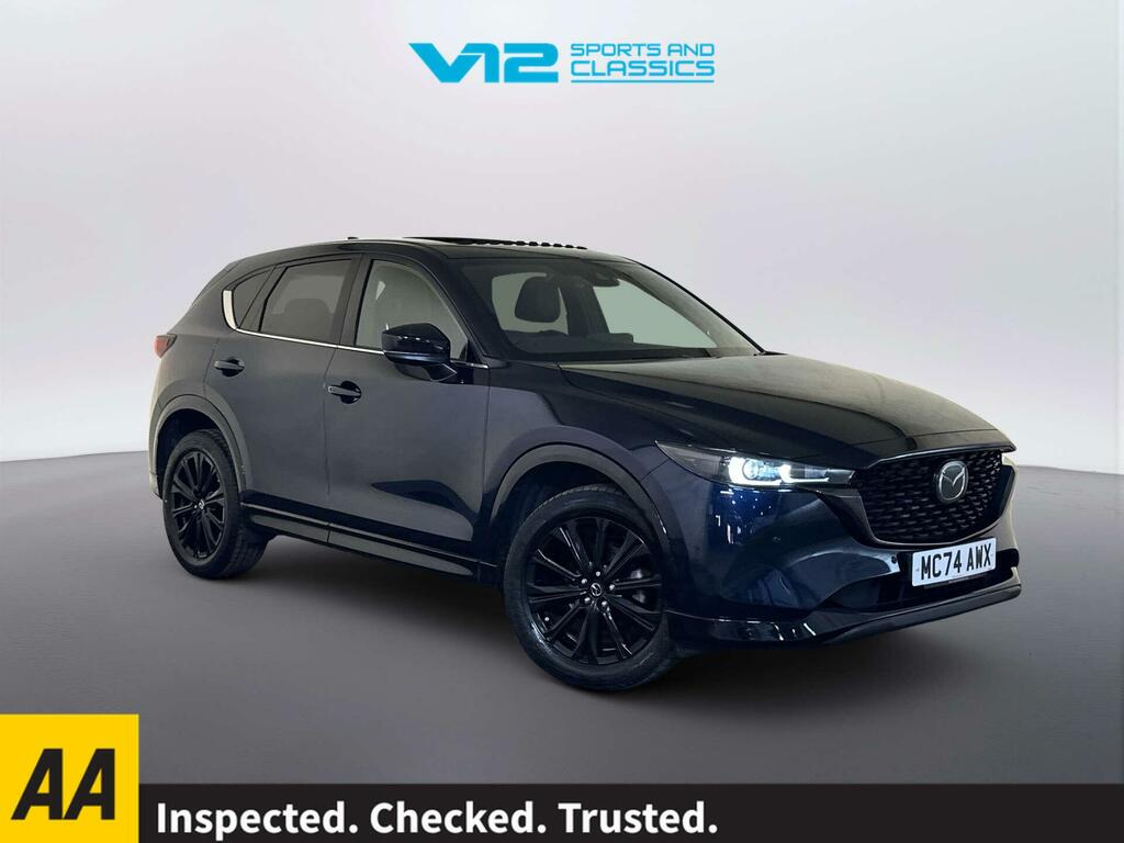 Mazda CX-5 2.0 E-skyactiv G Mhev Homura Suv Blue