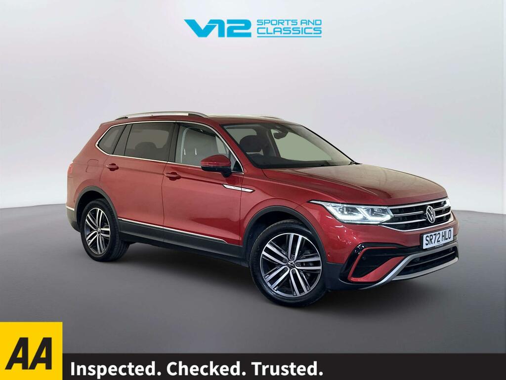 Volkswagen Tiguan Allspace 1.5 Tsi Elegance Suv Dsg Euro 6 Ss Red