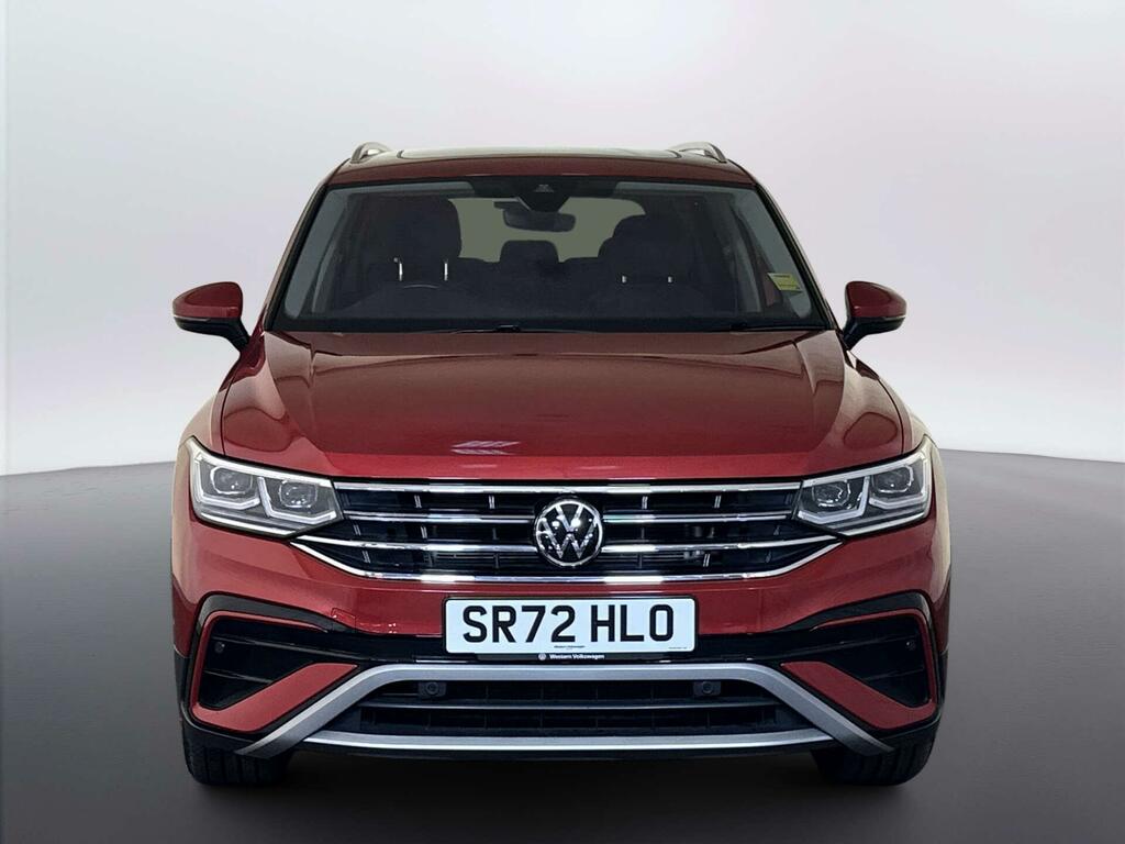 Volkswagen Tiguan Allspace 1.5 Tsi Elegance Suv Dsg Euro 6 Ss SR72HLO Red #3