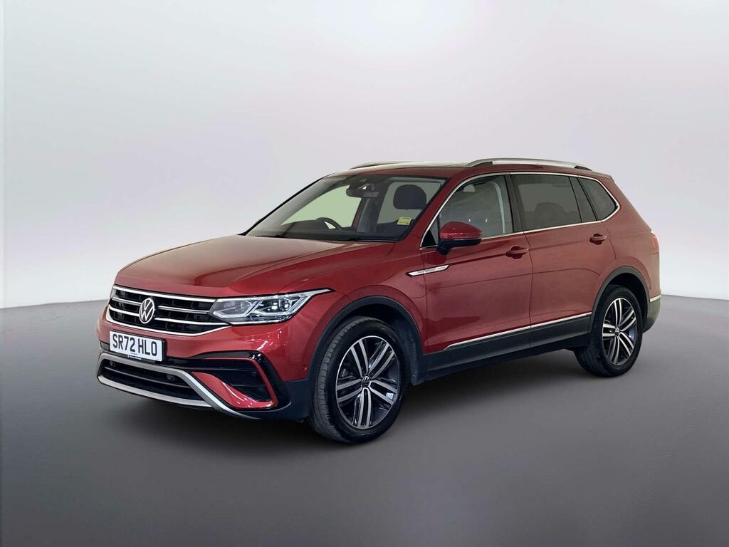 Volkswagen Tiguan Allspace 1.5 Tsi Elegance Suv Dsg Euro 6 Ss SR72HLO Red #4
