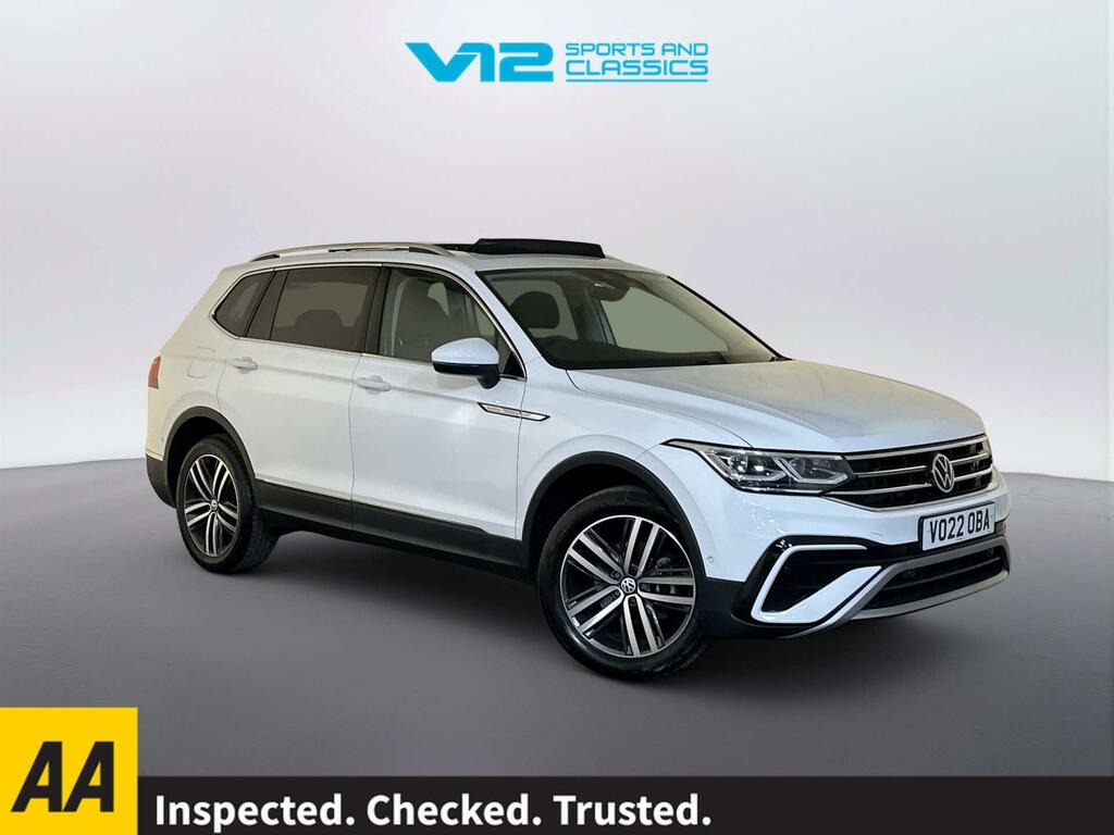 Volkswagen Tiguan Allspace 1.5 Tsi Elegance Suv Dsg Euro 6 Ss White