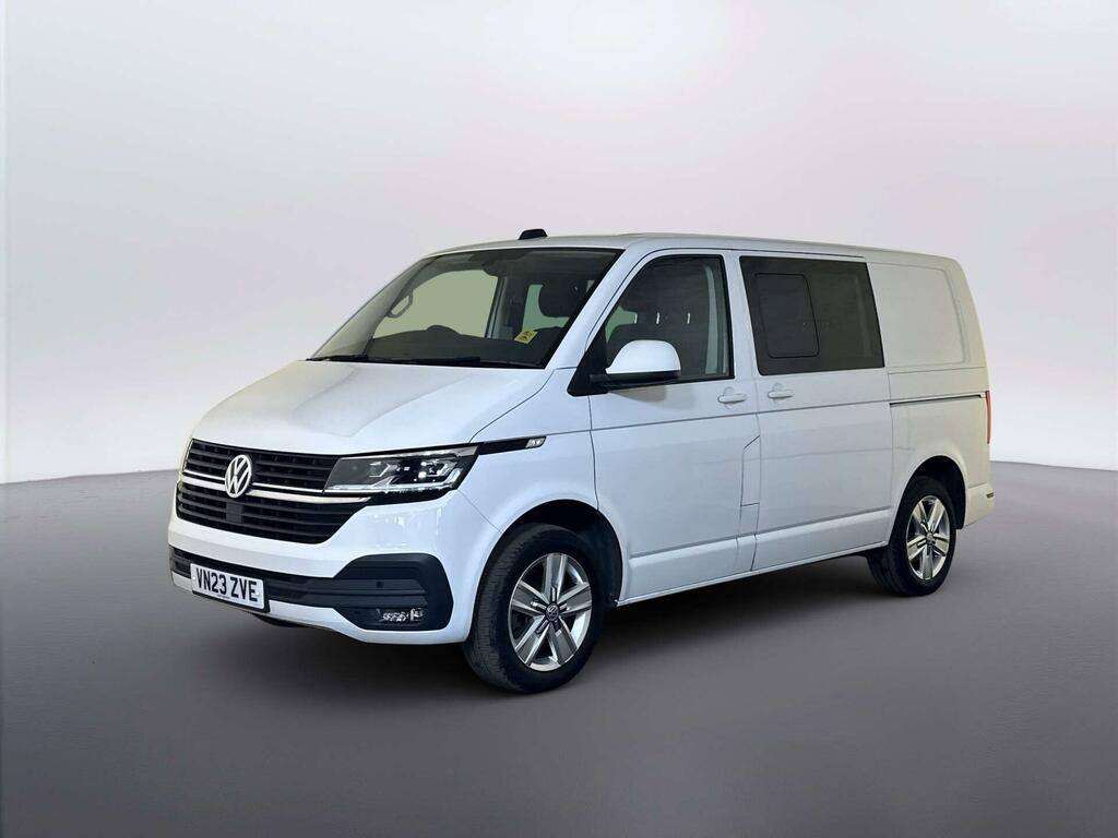 Volkswagen Transporter 2.0 Tdi T32 Highline Kombi Double Cab D VN23ZVE White #4