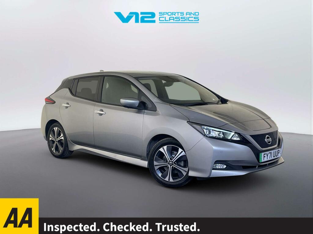 Nissan Leaf 40Kwh Tekna Hatchback 150 Ps Silver