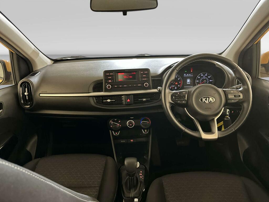 Kia Picanto 1.0 Dpi 2 Hatchback Amt Euro 6 Ss 6 Yellow #2