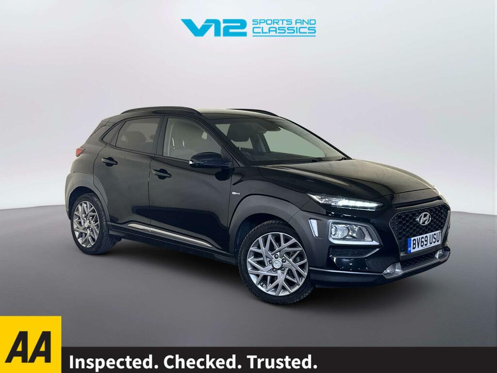 Hyundai Kona 1.6 H-gdi Premium Suv Hybrid Dct Euro 6 Black