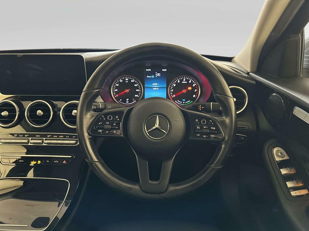 Mercedes-Benz C Class White #14