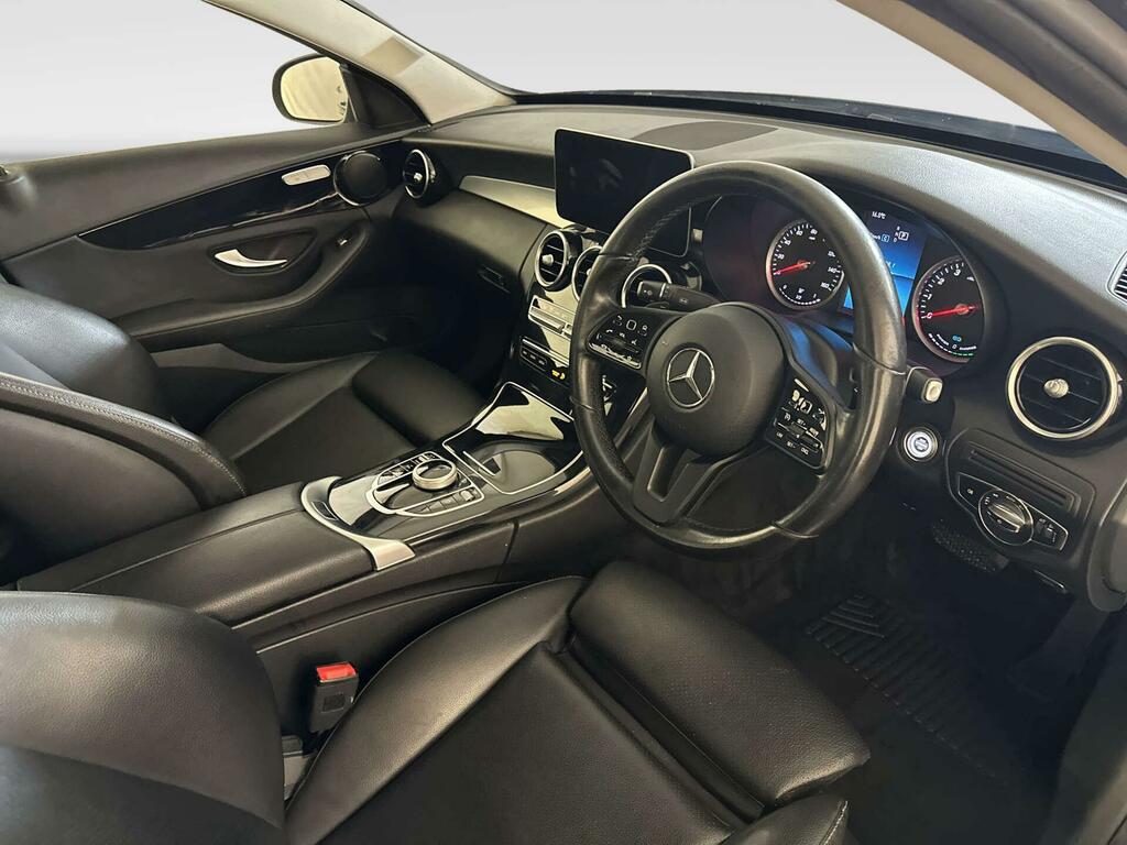 Mercedes-Benz C Class White #13