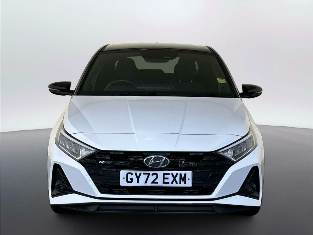 Hyundai I20 1.0 T-gdi Mhev N Line Hatchback Hybrid White #3