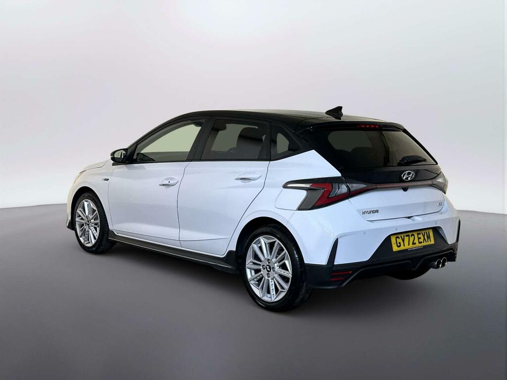 Hyundai I20 1.0 T-gdi Mhev N Line Hatchback Hybrid White #6