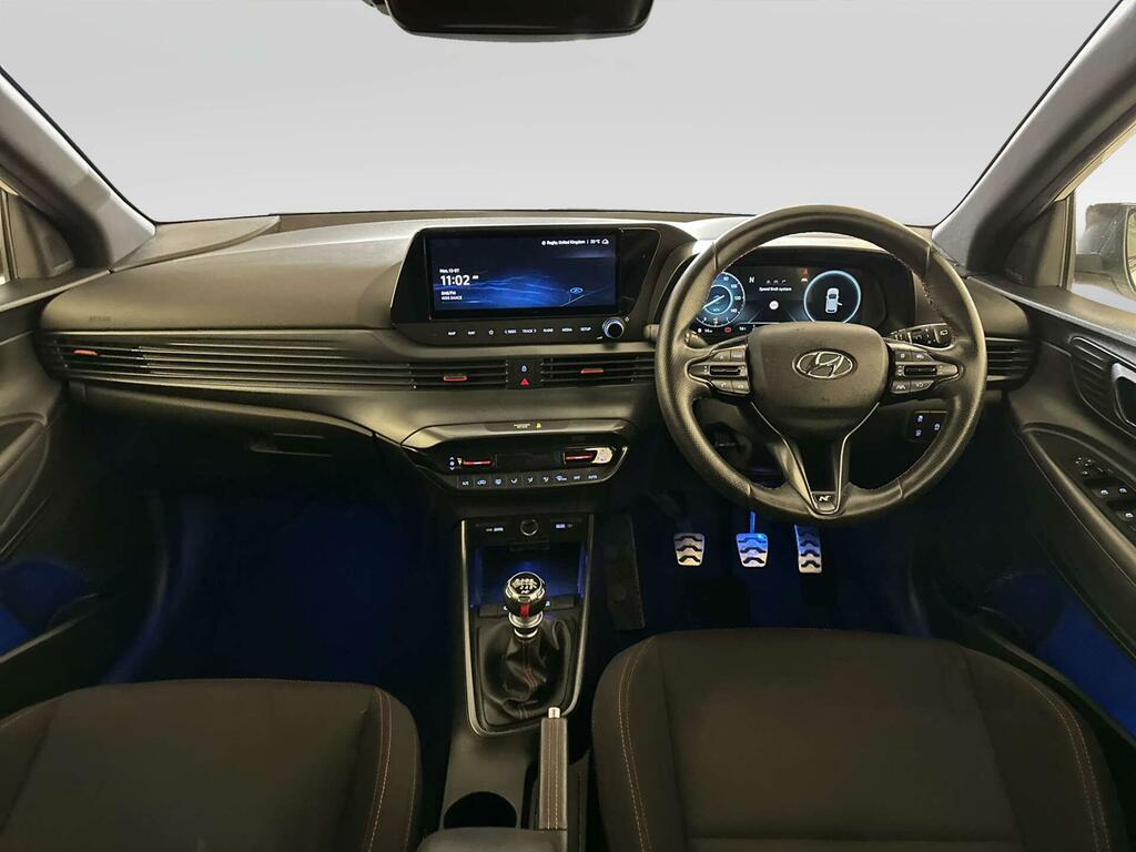 Hyundai I20 1.0 T-gdi Mhev N Line Hatchback Hybrid White #2