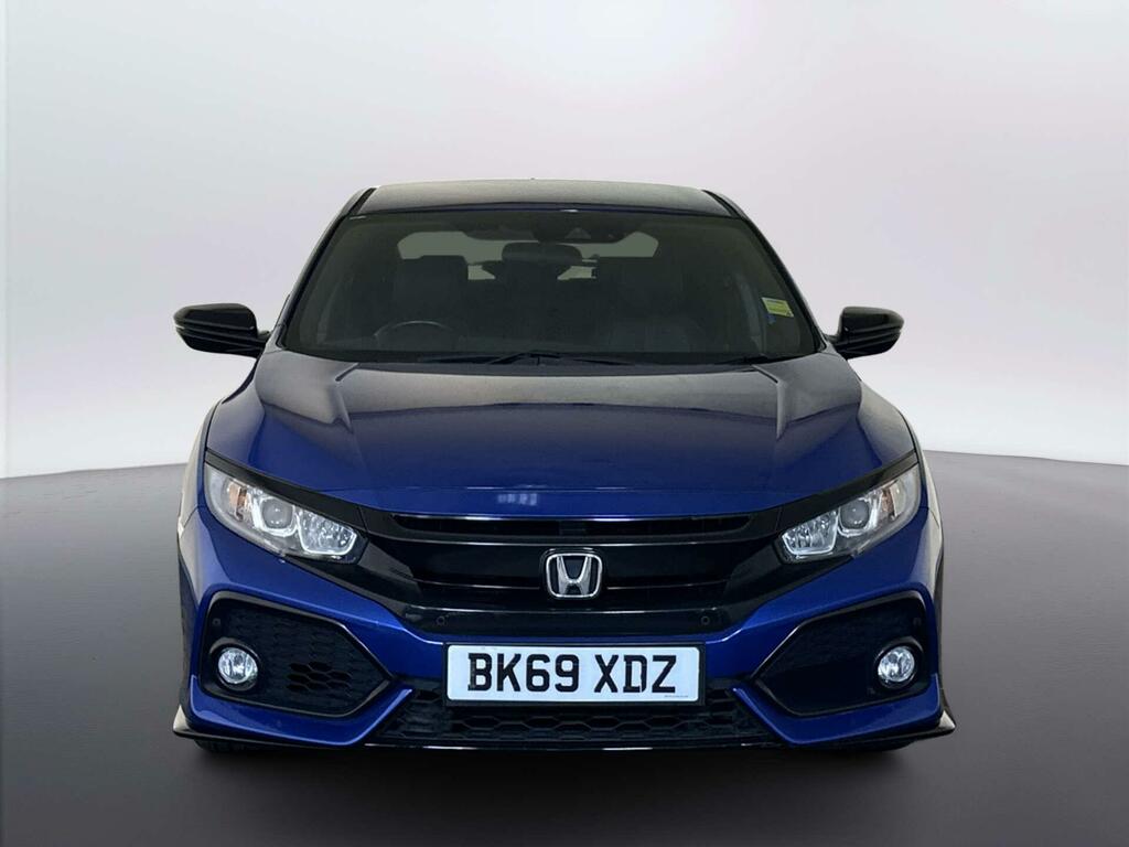 Honda Civic 1.0 Vtec Turbo Sport Line Hatchback Cvt Blue #3