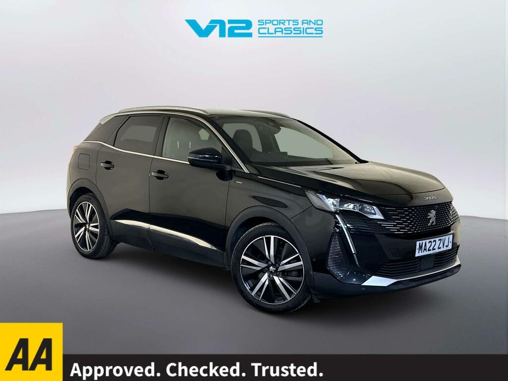 Peugeot 3008 1.6 13.2Kwh Gt Premium Suv Plug-in Hybr Black