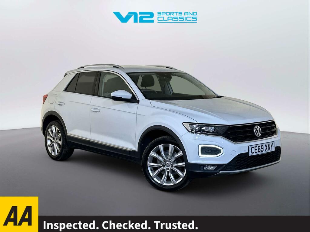 Volkswagen T-Roc 2.0 Tdi Sel Suv 4Motion Euro 6 White