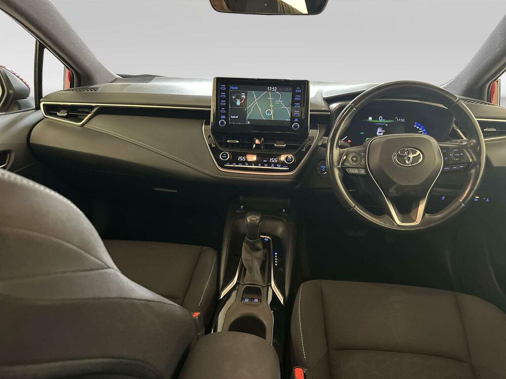 Toyota Corolla 1.8 Vvt-h Design Hatchback Hybrid Cvt E Red #2