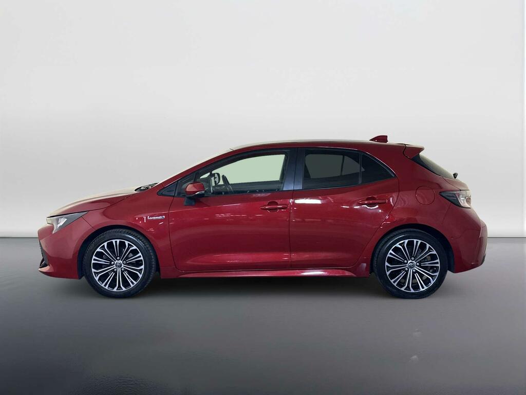 Toyota Corolla 1.8 Vvt-h Design Hatchback Hybrid Cvt E Red #5