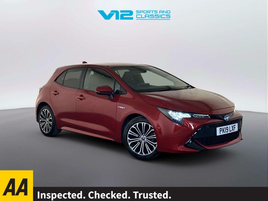 Toyota Corolla 1.8 Vvt-h Design Hatchback Hybrid Cvt E Red