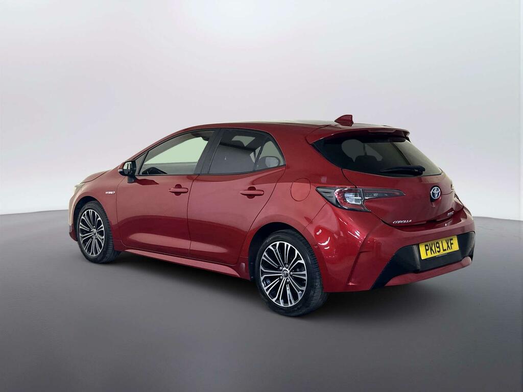 Toyota Corolla 1.8 Vvt-h Design Hatchback Hybrid Cvt E Red #6