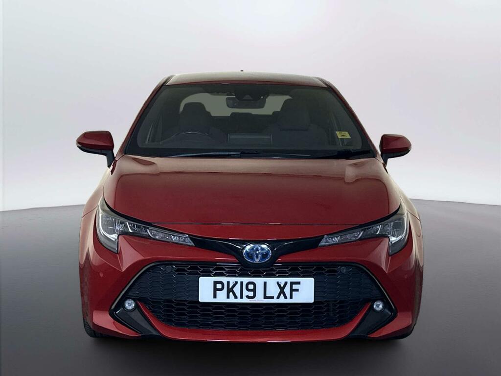Toyota Corolla 1.8 Vvt-h Design Hatchback Hybrid Cvt E Red #3