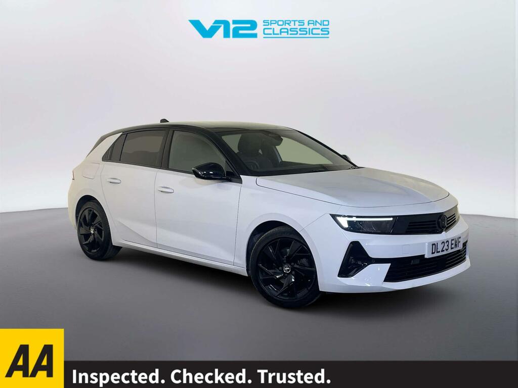 Vauxhall Astra 1.2 Turbo Gs Hatchback Euro 6 S White