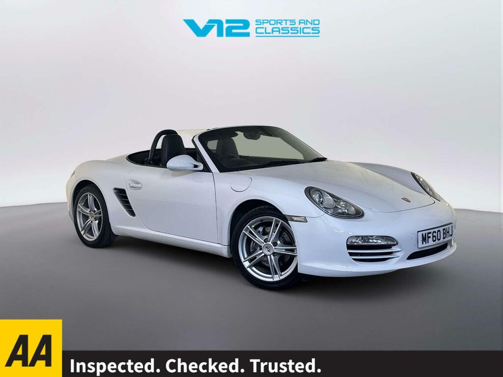 Porsche Boxster 2.9 987 Convertible 221 Gkm 25 White