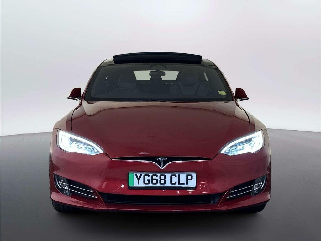 Tesla Model S 75D Dual Motor Hatchback 4Wd Red #3