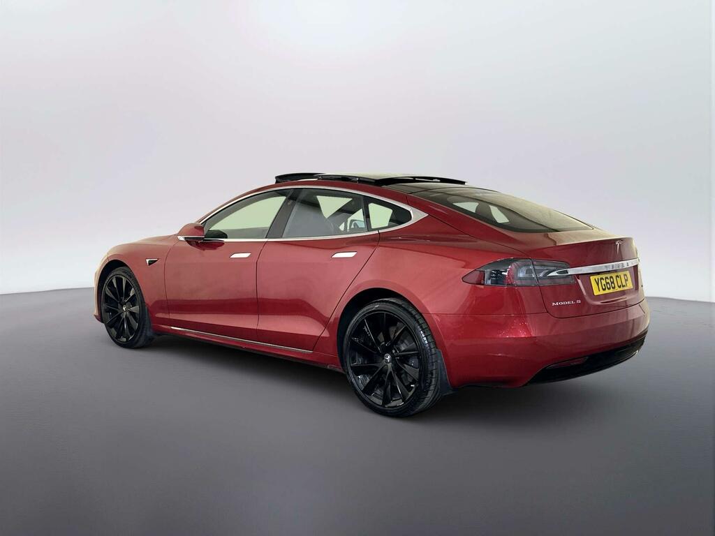 Tesla Model S 75D Dual Motor Hatchback 4Wd Red #6