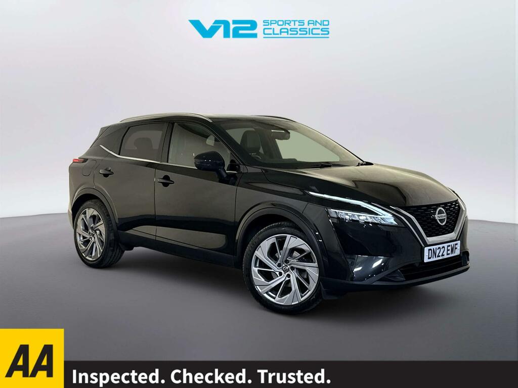Nissan Qashqai 1.3 Dig-t Mhev Tekna Suv Hybrid Xtron Black