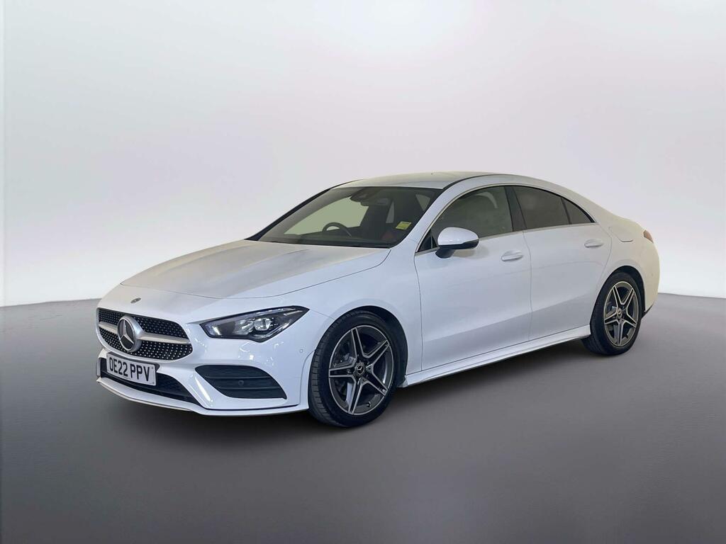 Mercedes-Benz CLA Class 1.3 Cla180 Amg Line Coupe 7G-dct Euro 6 White #4