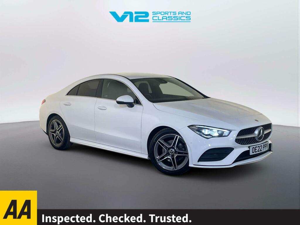 Mercedes-Benz CLA Class 1.3 Cla180 Amg Line Coupe 7G-dct Euro 6 White