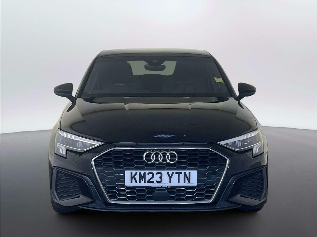 Audi A3 1.5 Tfsi 35 S Line Sportback S Tronic E KM23YTN Black #3