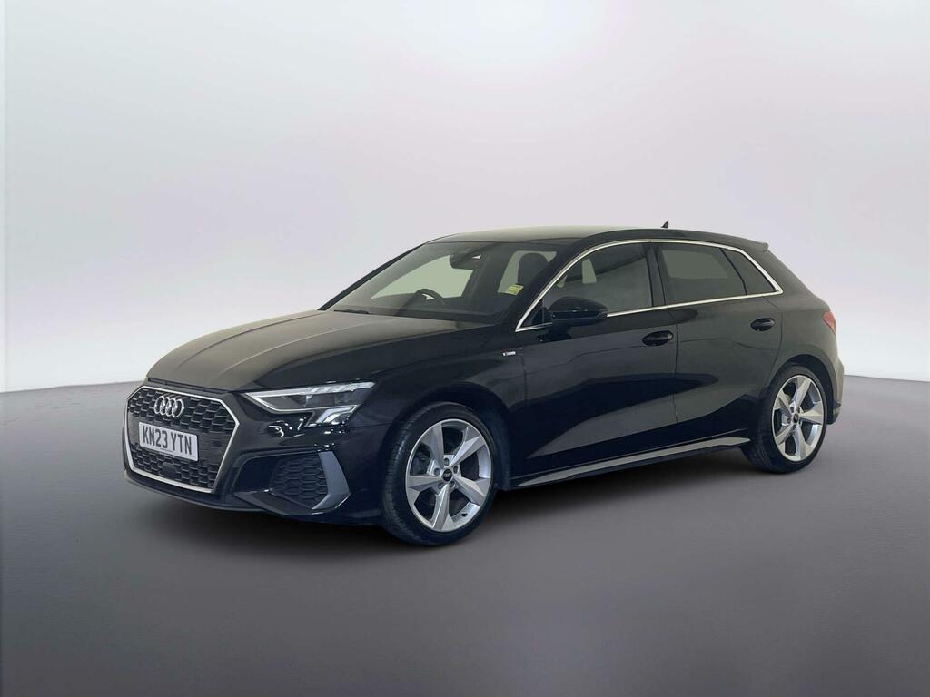 Audi A3 1.5 Tfsi 35 S Line Sportback S Tronic E KM23YTN Black #4