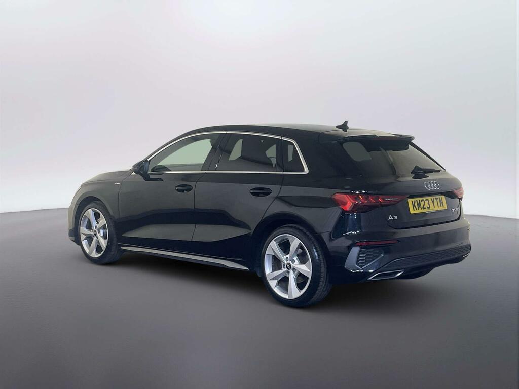 Audi A3 1.5 Tfsi 35 S Line Sportback S Tronic E KM23YTN Black #6