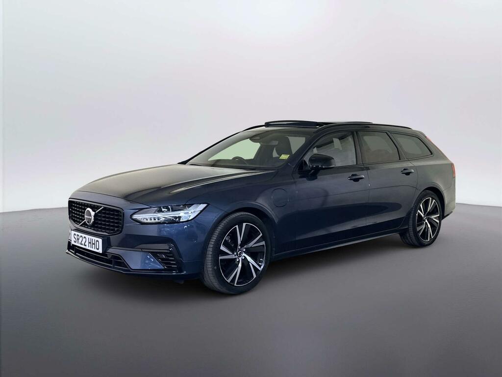 Volvo V90 2.0H T6 Recharge 18.8Kwh R-design Estate Petro Blue #4