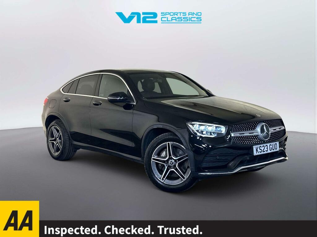 Mercedes-Benz GLC Class 2.0 Glc300h Mhev Amg Line Coupe Hybrid Black