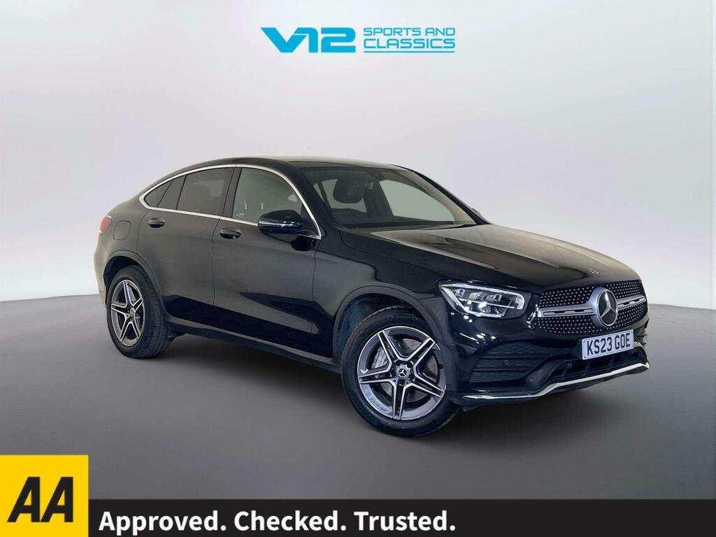 Mercedes-Benz GLC Class 2.0 Glc300h Mhev Amg Line Coupe Hybrid Black