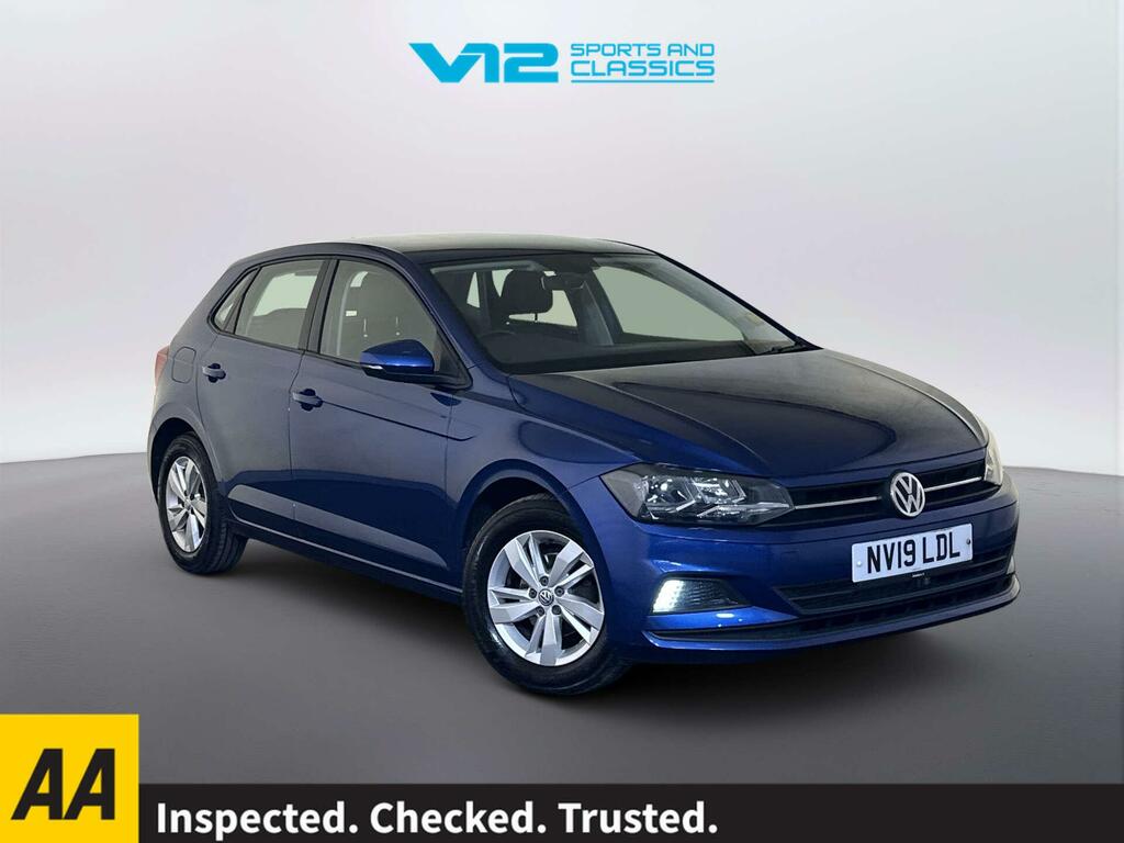 Volkswagen Polo 1.0 Tsi Se Tech Edition Hatchback Manua Blue