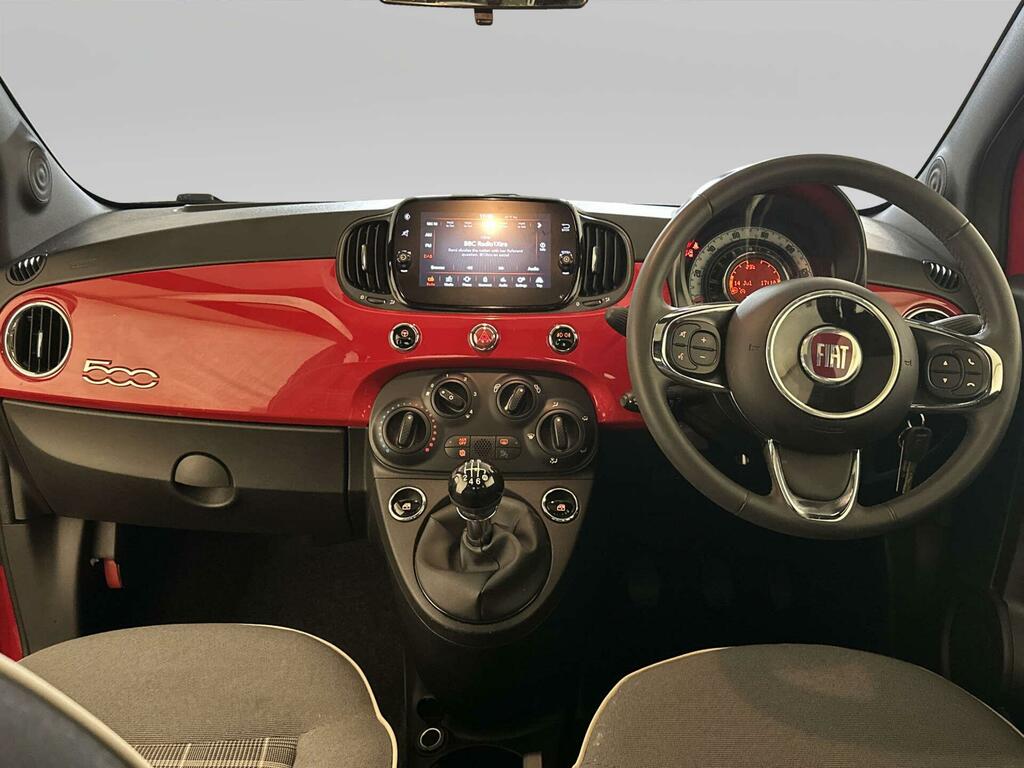 Fiat 500 1.0 Mhev Lounge Hatchback Euro 6 Red #2