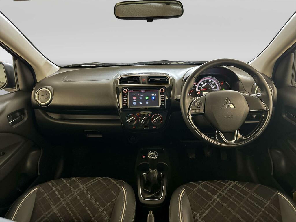 Mitsubishi Mirage 1.2 Design Hatchback Euro 6 Ss Black #2