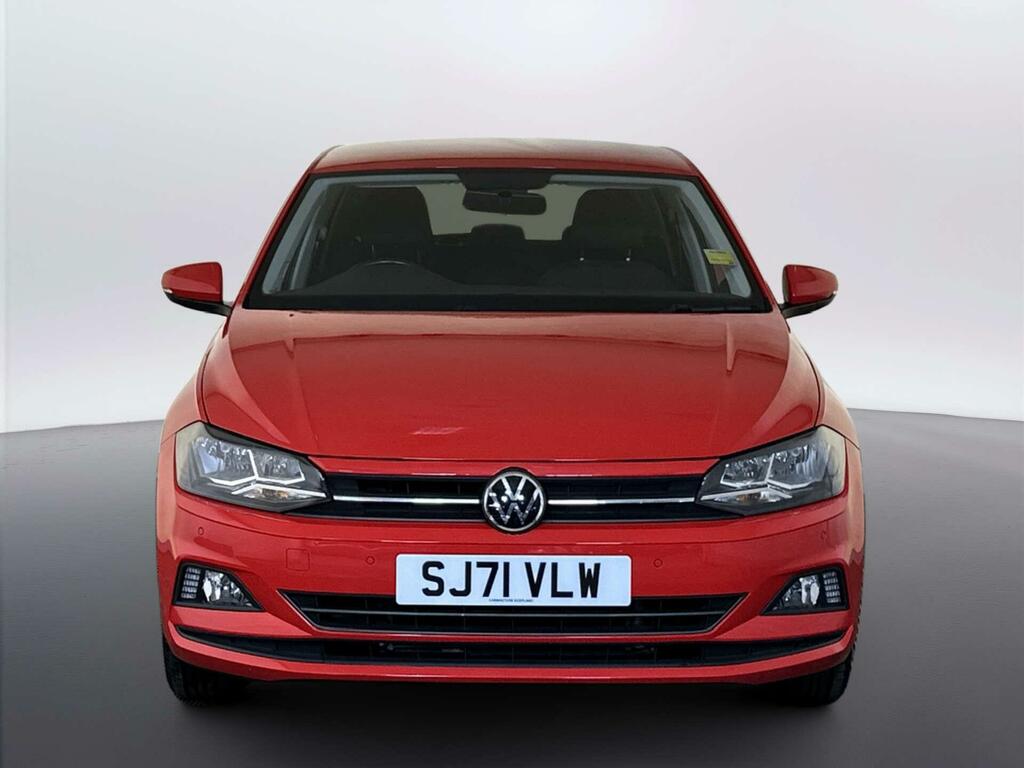 Volkswagen Polo 1.0 Tsi Match Hatchback Euro 6 Red #3