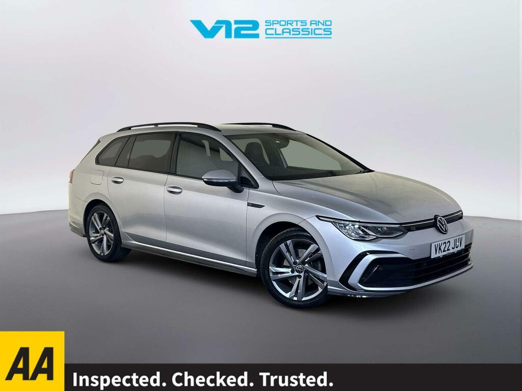 Volkswagen Golf 1.5 Etsi Mhev R-line Estate Hybrid Dsg Silver