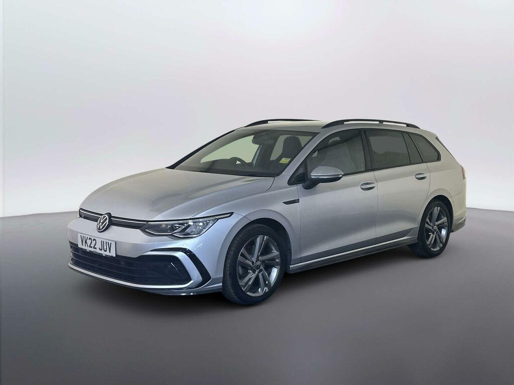 Volkswagen Golf 1.5 Etsi Mhev R-line Estate Hybrid Dsg Silver #4