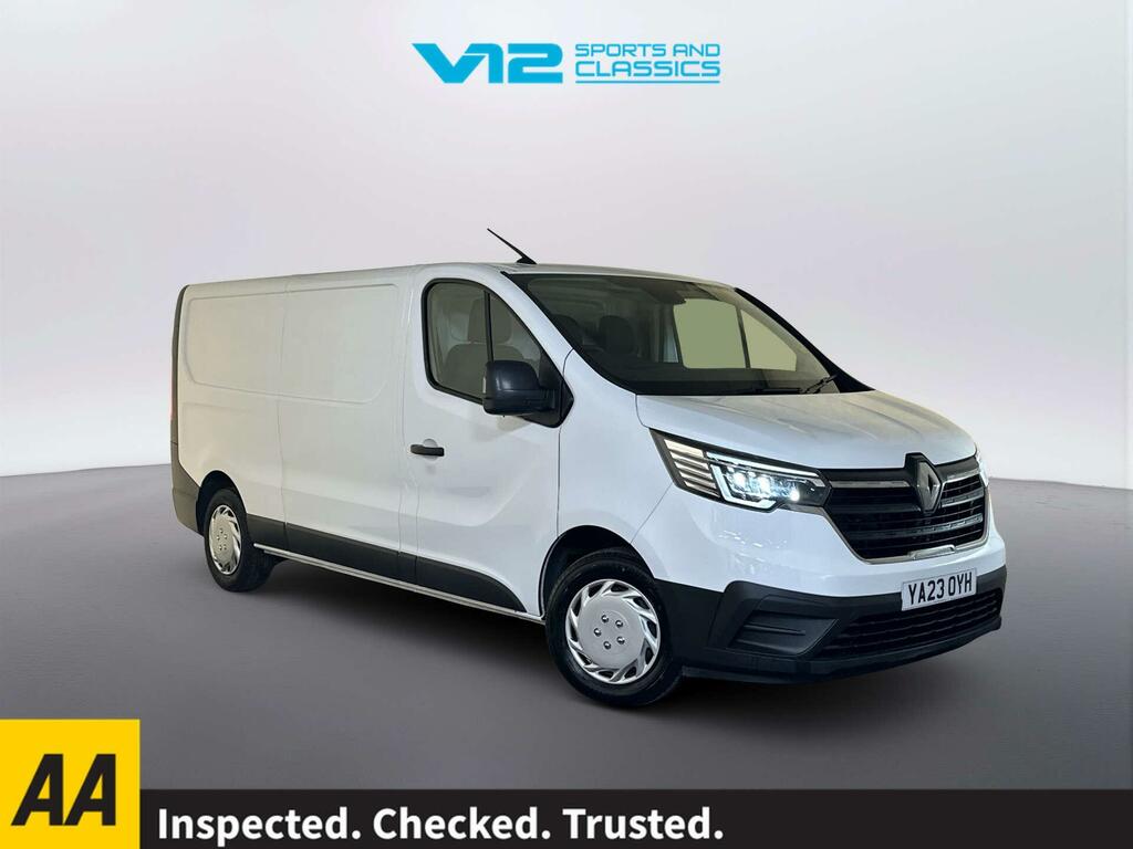 Renault Trafic 2.0 Dci Blue Ll30 Start Panel Van Manua White