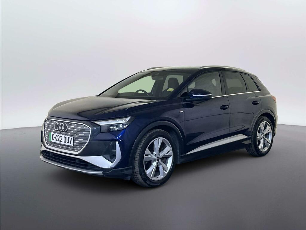 Audi Q4 E Tron 40 S Line Suv 82Kwh 204 Ps Blue #4