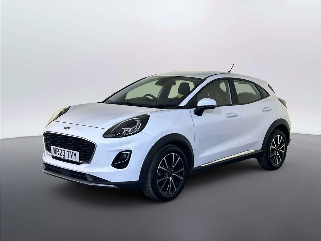 Ford Puma 1.0T Ecoboost Mhev Titanium Suv Hybrid White #4