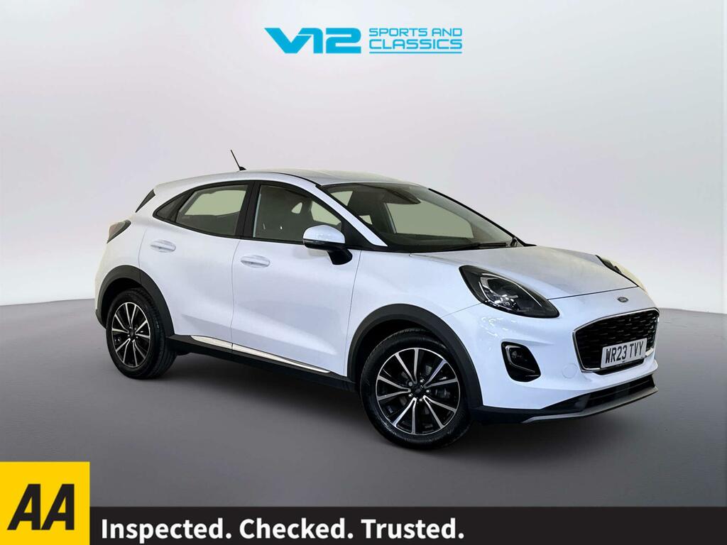 Ford Puma 1.0T Ecoboost Mhev Titanium Suv Hybrid White