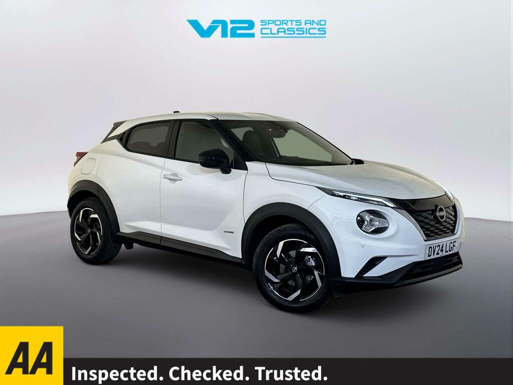 Nissan Juke 1.6 N-connecta Suv Hybrid Euro 6 White