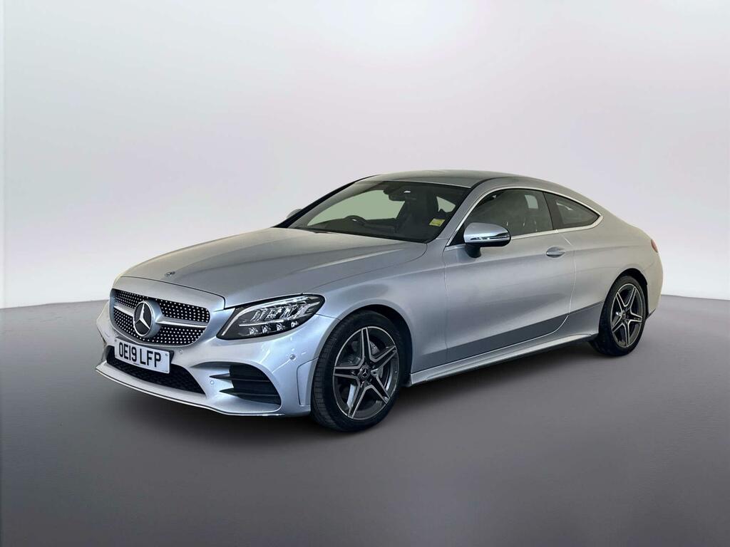 Mercedes-Benz C Class 1.5 C200 Mhev Amg Line Coupe G-tronic Silver #4