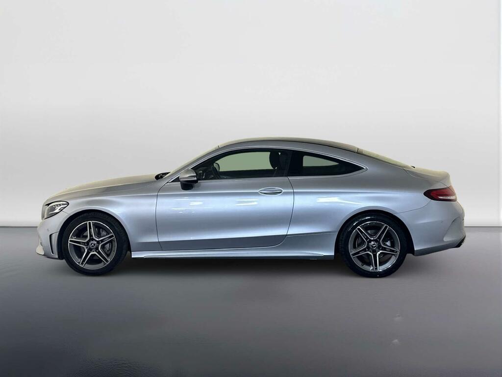 Mercedes-Benz C Class 1.5 C200 Mhev Amg Line Coupe G-tronic Silver #5
