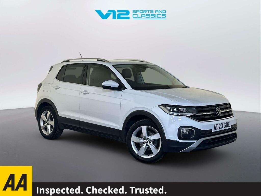 Volkswagen T-Cross 1.5 Tsi Evo Sel Suv Dsg Euro 6 Ss 1 White